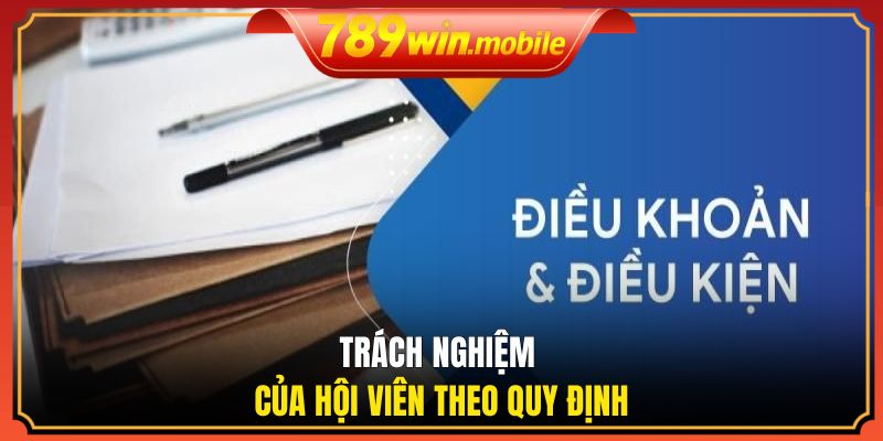 Trách nghiệm của hội viên theo quy định